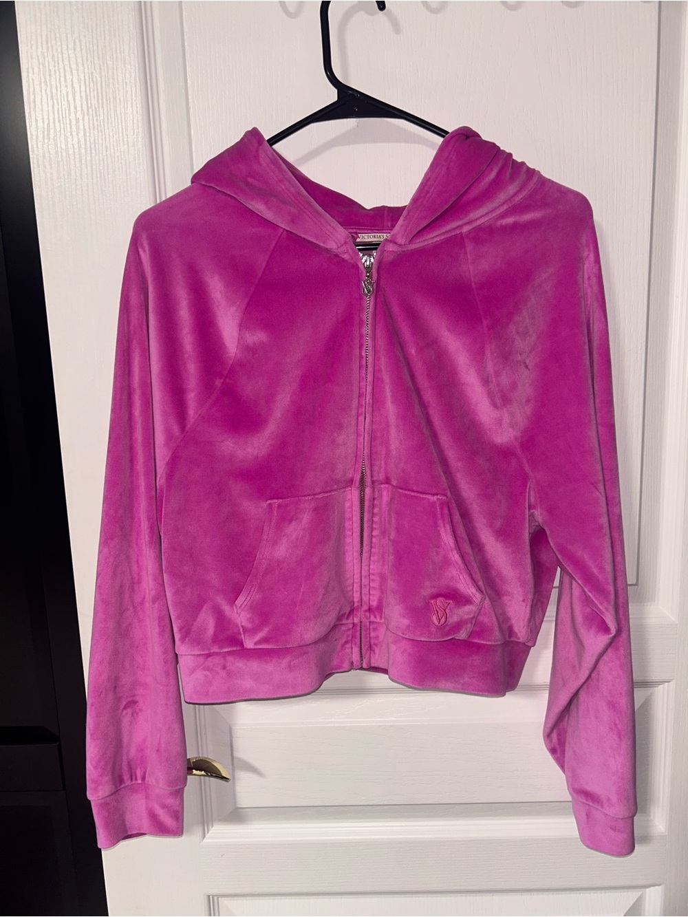 Victoria secret Velour Zip Hoodie - Juicy Couture Style